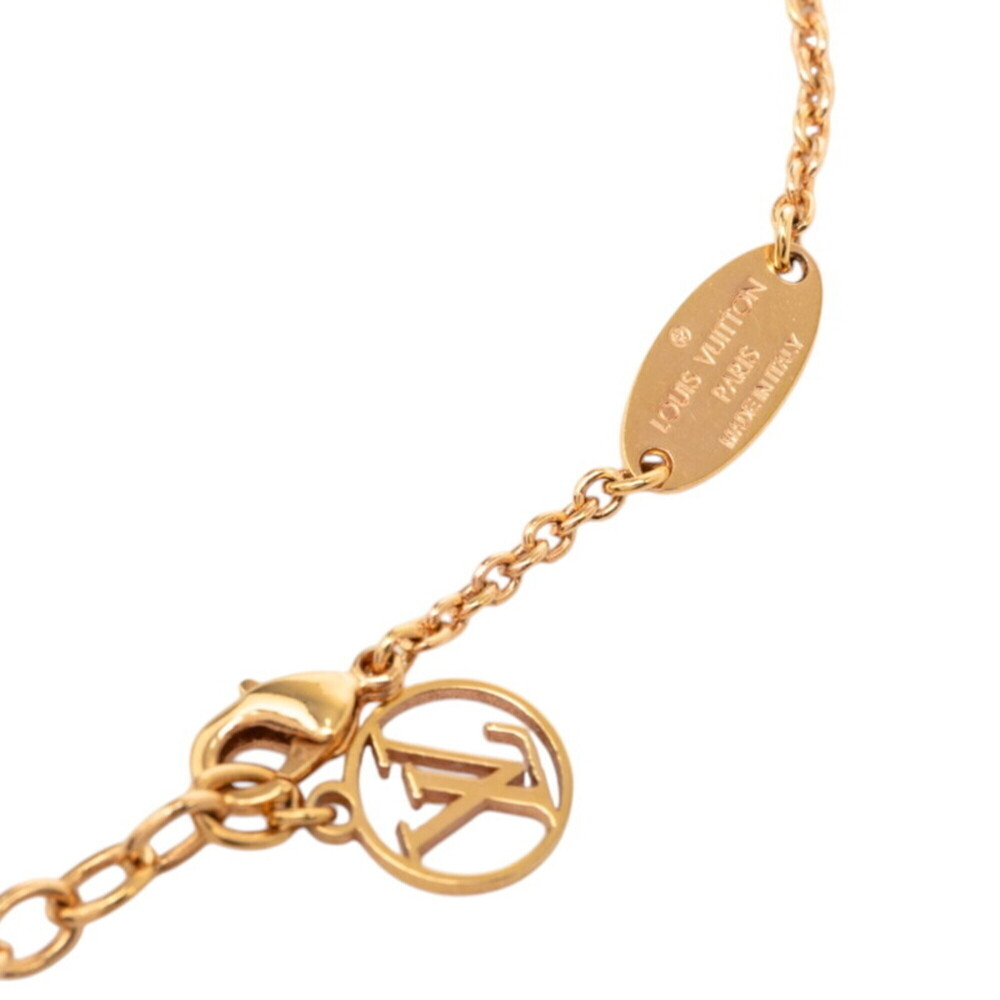 LOUIS VUITTON Gold Necklace - Picture 4 of 8